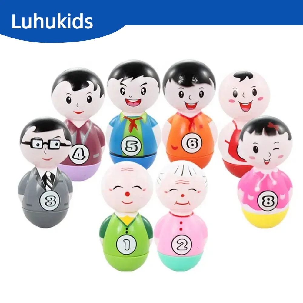 Tumbler Hand Handle Toy With 8 Total Family Members Suitable For Baby Puzzle And Children's Early Education
Tumbler Hand Handle Toy With 8 Total Family Members Suitable For Baby Puzzle And Children's Early Education