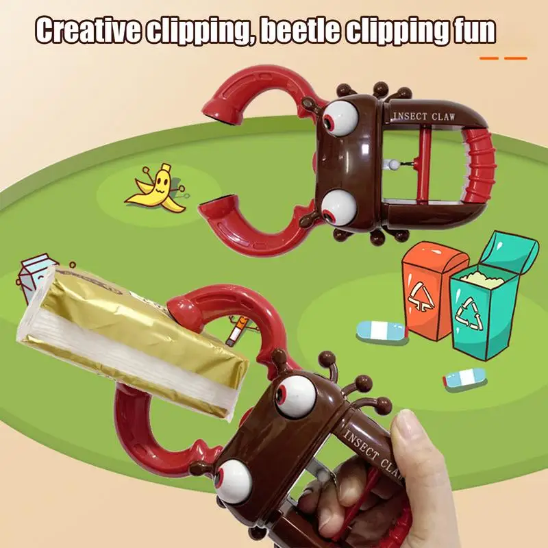 

Robot Hand Grabber Interactive Toy Grabber Tool Elastic Cartoon Arm Toy Robot Arm Claw Hand Grabber Early Grasping Learning Hand