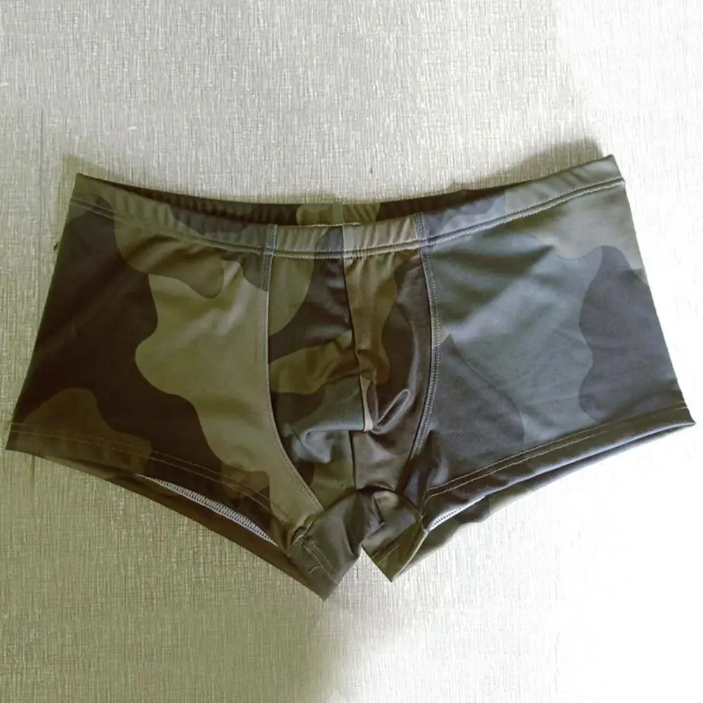 Breathable Nylon Boxer Shorts Four Corner Pants Men'S Camouflage Flat Corner Underwear Comfortable U Convex Trunk Panties
Breathable Nylon Boxer Shorts Four Corner Pants Men'S Camouflage Flat Corner Underwear Comfortable U Convex Trunk Panties