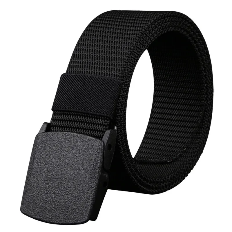 

Military Men Belt 2023 Army Belts Adjustable Belt Men Outdoor Travel Tactical Waist Belt with Plastic Buckle for Pants 120cm