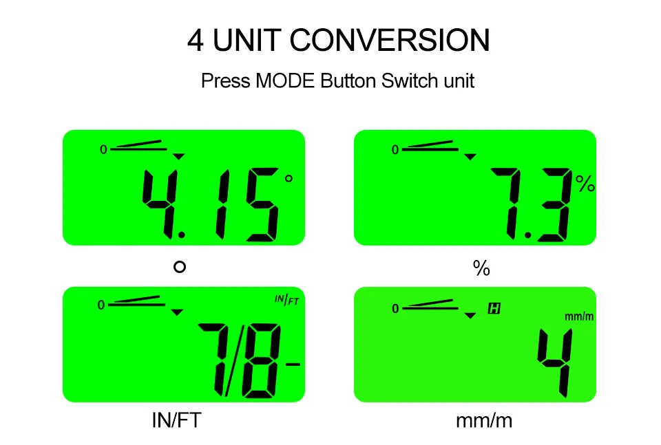 Gvda זווית דיגיטלית מד מגנטי protractor inclometer רמת זווית זווית finder עם תאורה אחורית lcd Gvda זווית דיגיטלית מד מגנטי protractor inclometer רמת זווית זווית finder עם תאורה אחורית lcd