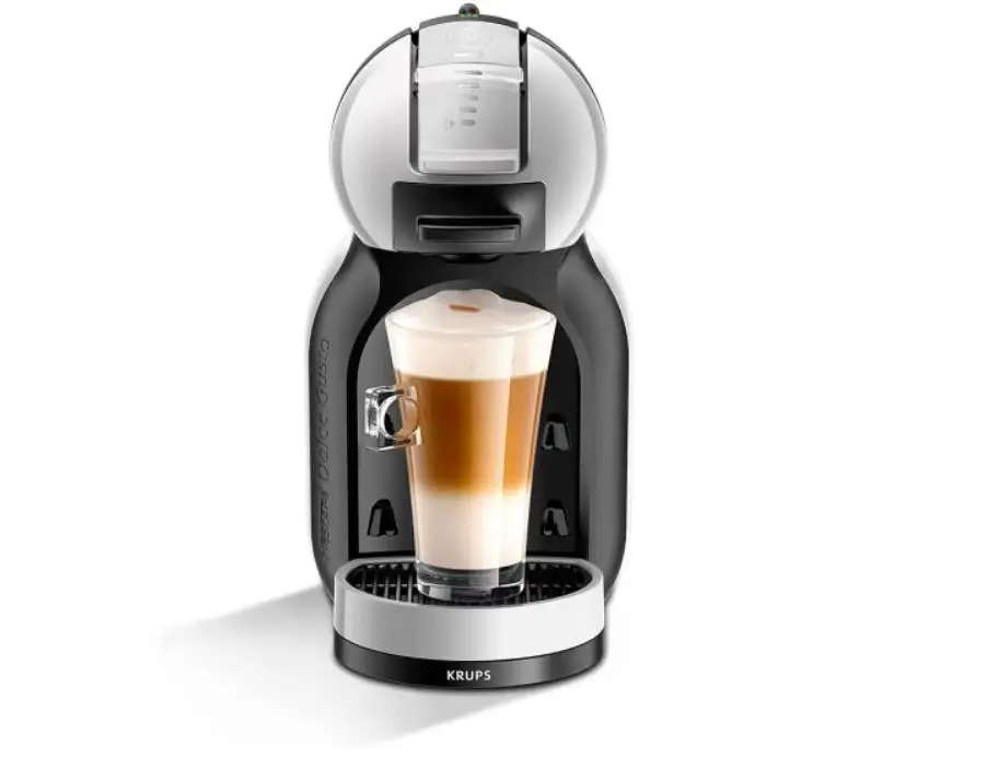 

Nescafe Dolce Gusto household Capsule cafe maker home Espresso Coffee Machine Mini Me Artic-grey black 15Bar krups 230V DIY