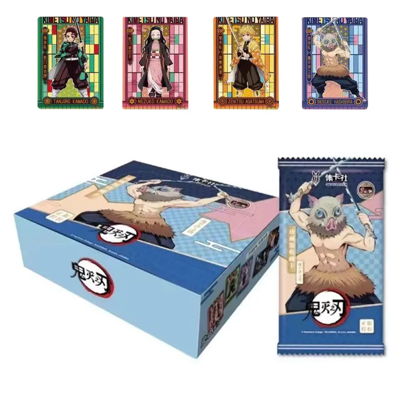 New Demon Slayer Cards Hobby Collection Booster Box Deluxe Edition New ProductTanjirou Kamado Nezuko Anime Table Character Cards
New Demon Slayer Cards Hobby Collection Booster Box Deluxe Edition New ProductTanjirou Kamado Nezuko Anime Table Character Cards