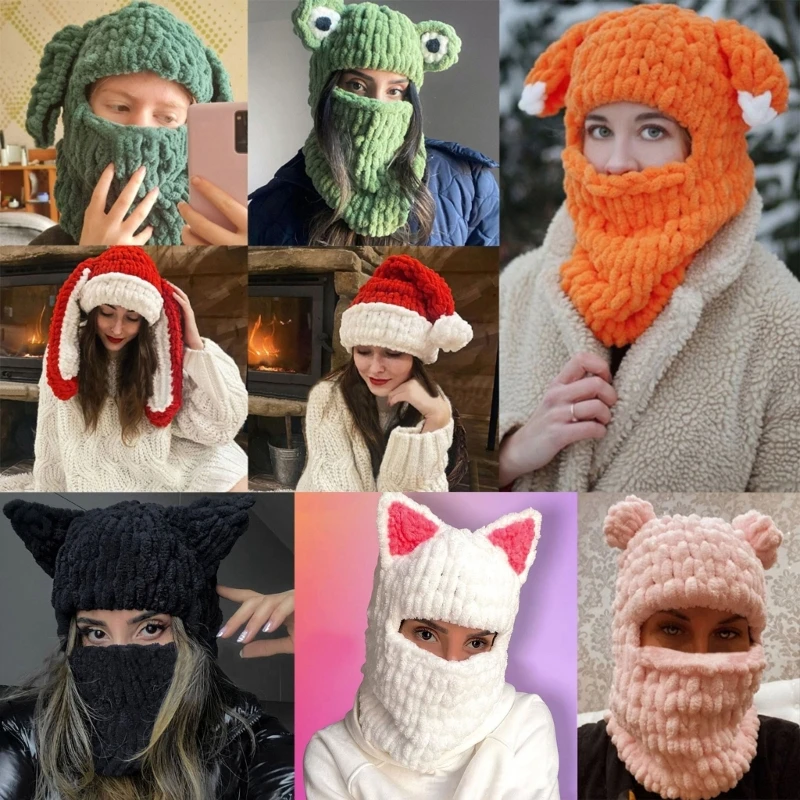 Warm Winter Cap Knitted Woolen Hat Breathable Headwear Women Headdress Adult Unisex Cosplay Costume New Year Headgear
Warm Winter Cap Knitted Woolen Hat Breathable Headwear Women Headdress Adult Unisex Cosplay Costume New Year Headgear