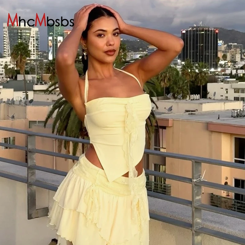 Sexy Halter Tube Top Y2K Clothes Women Solid Color Off Shoulder Sleeveless Irregular Hem Bandeau Tanks Streetwear 2024 Summer
Sexy Halter Tube Top Y2K Clothes Women Solid Color Off Shoulder Sleeveless Irregular Hem Bandeau Tanks Streetwear 2024 Summer