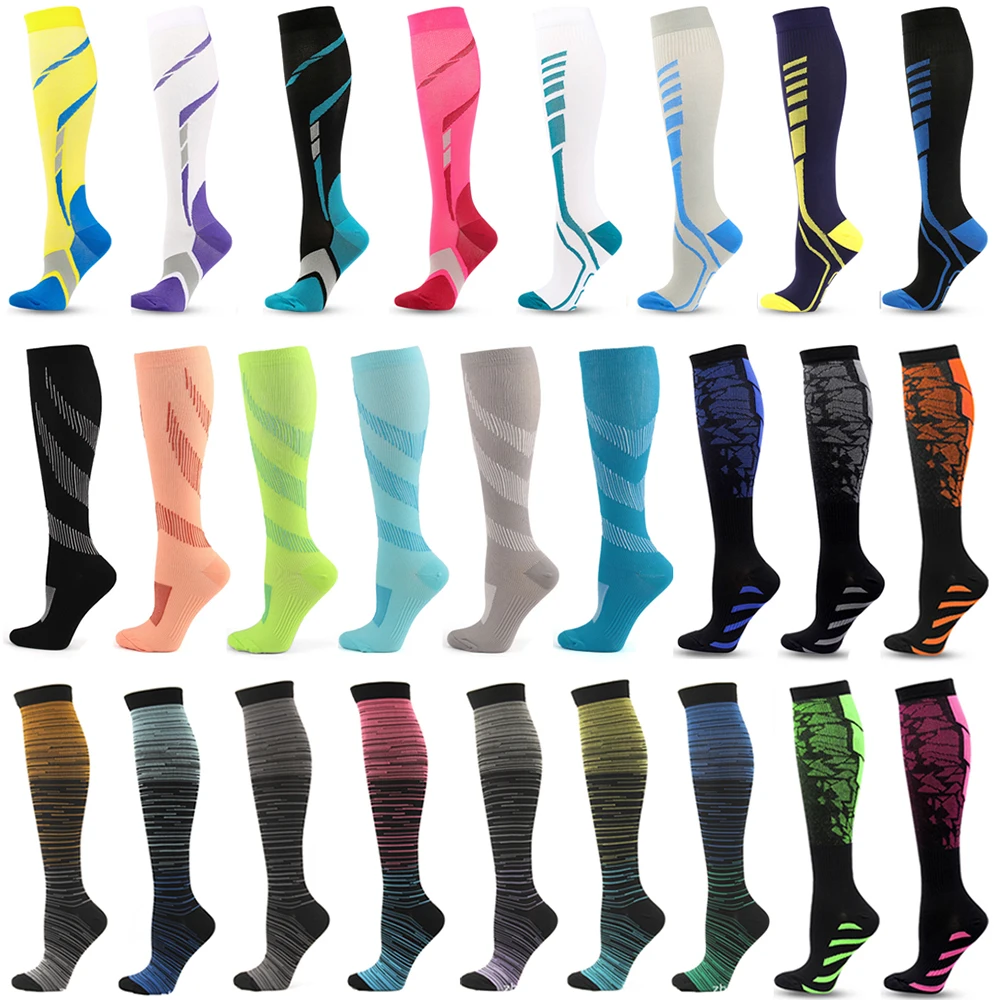 TANABATA 1 Pair Men Women Compression Stockings Varicose Veins Nurse Socks Football Running Outdoor Sports Socks Unisex
TANABATA 1 Pair Men Women Compression Stockings Varicose Veins Nurse Socks Football Running Outdoor Sports Socks Unisex