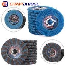 2-15Pc 4.5in 115mm Flat Flap Disc Grinding Wheel Rust Removal Polishing Sanding Disk For Angle Grinder Abrasive Tool Accessories
2-15Pc 4.5in 115mm Flat Flap Disc Grinding Wheel Rust Removal Polishing Sanding Disk For Angle Grinder Abrasive Tool Accessories