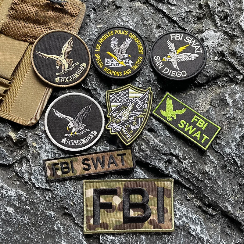United States Federal Hostage Rescue Team Embroidery Patches Hook & Loop Armband Tactical Badge Decoration for Clothing and Bags
United States Federal Hostage Rescue Team Embroidery Patches Hook & Loop Armband Tactical Badge Decoration for Clothing and Bags