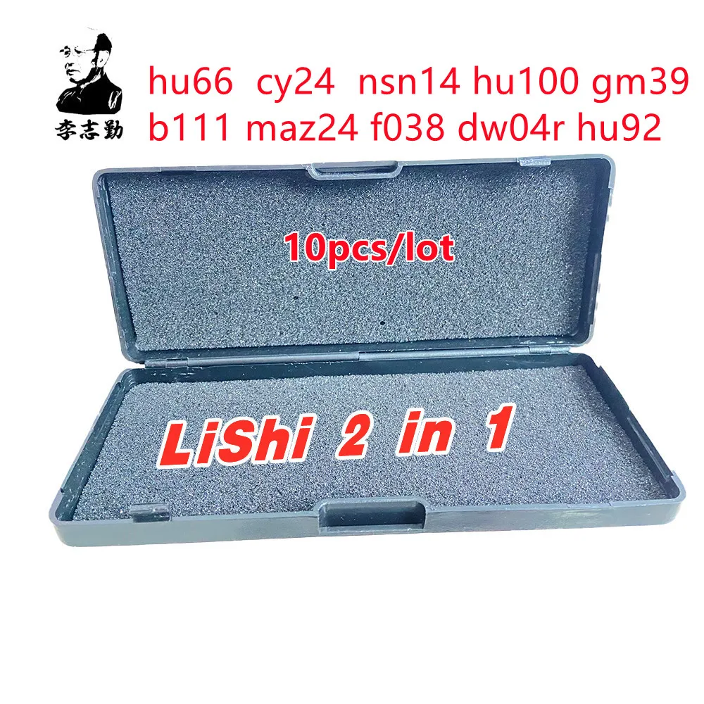 hot-selling LISHI 2 IN 1 10pcs/lot hu66 cy24 nsn14 hu100 gm39 b111 maz24 f038 dw04r hu92 pick&decoder lishi
hot-selling LISHI 2 IN 1 10pcs/lot hu66 cy24 nsn14 hu100 gm39 b111 maz24 f038 dw04r hu92 pick&decoder lishi