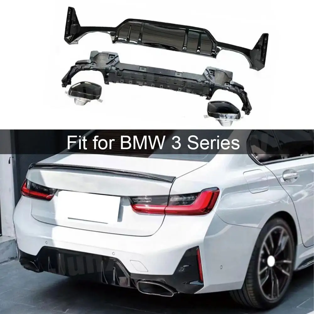 Диффузор для заднего бампера, боди для BMW 3 серии G20 G21 G28 LCI M Sports 2023 + задний бампер для губ с выхлопными наконечниками, Стайлинг автомобиля
Диффузор для заднего бампера, боди для BMW 3 серии G20 G21 G28 LCI M Sports 2023 + задний бампер для губ с выхлопными наконечниками, Стайлинг автомобиля