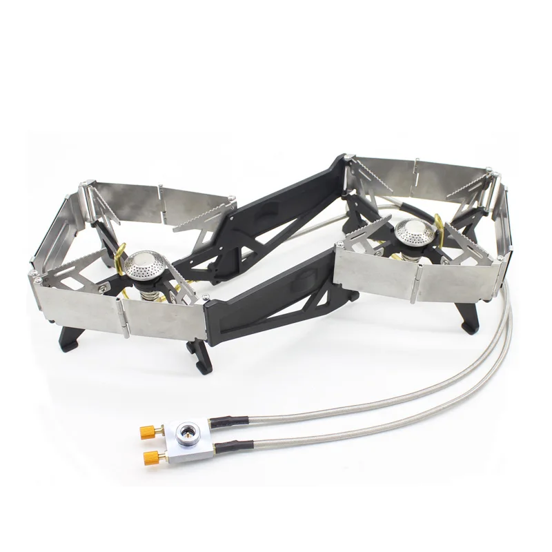 BRS-32 Lightning Double Head Stove Small Portable Outdoor Camping Furnace Fire Switch Free Adjustable Control Cookware Set
BRS-32 Lightning Double Head Stove Small Portable Outdoor Camping Furnace Fire Switch Free Adjustable Control Cookware Set