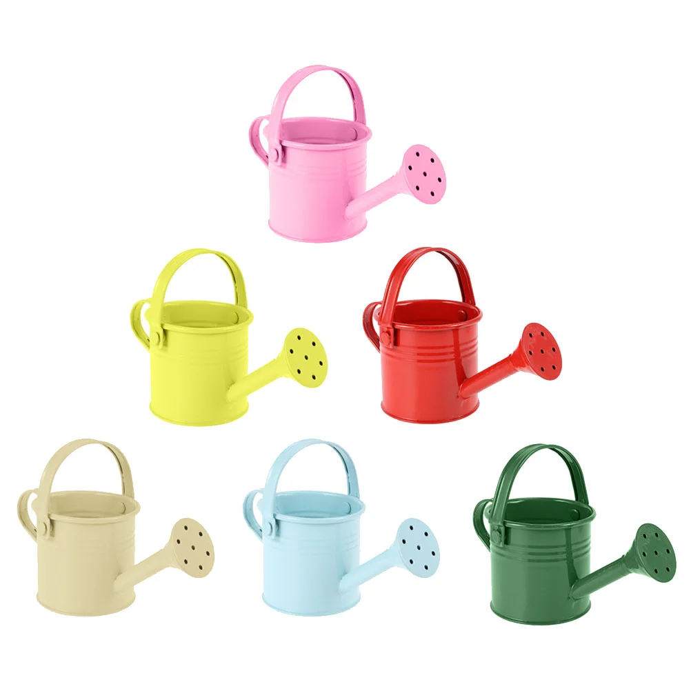 

6 Pcs Watering Can Garden Tiller Tool For Plants Kettle Pot Tools Kids Gardening Succulent Device Home