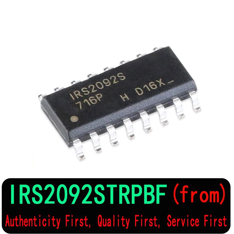 100% New Imported Original IRS2092STRPBF IRS2092S SOP-16 Audio Power Amplifier
100% New Imported Original IRS2092STRPBF IRS2092S SOP-16 Audio Power Amplifier