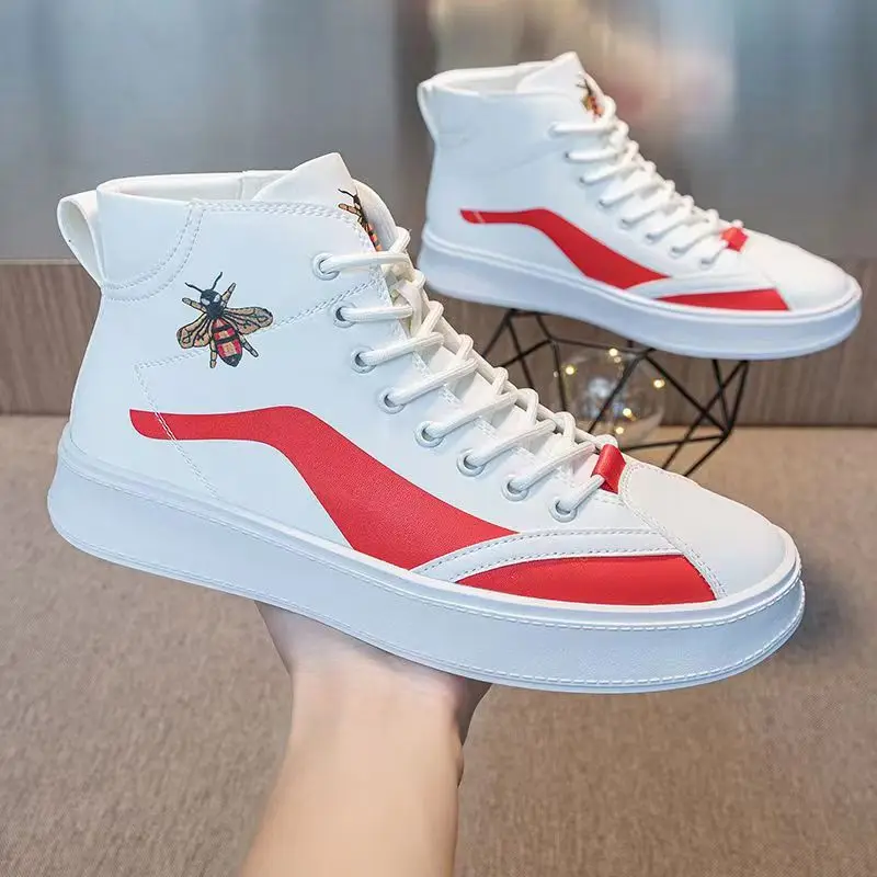 Spring Autumn Fashion yellow High-Top Flat Shoes Men Comfortable Sock Slip-On Sneakers Men Shoes Casual zapatos de hombre
Spring Autumn Fashion yellow High-Top Flat Shoes Men Comfortable Sock Slip-On Sneakers Men Shoes Casual zapatos de hombre