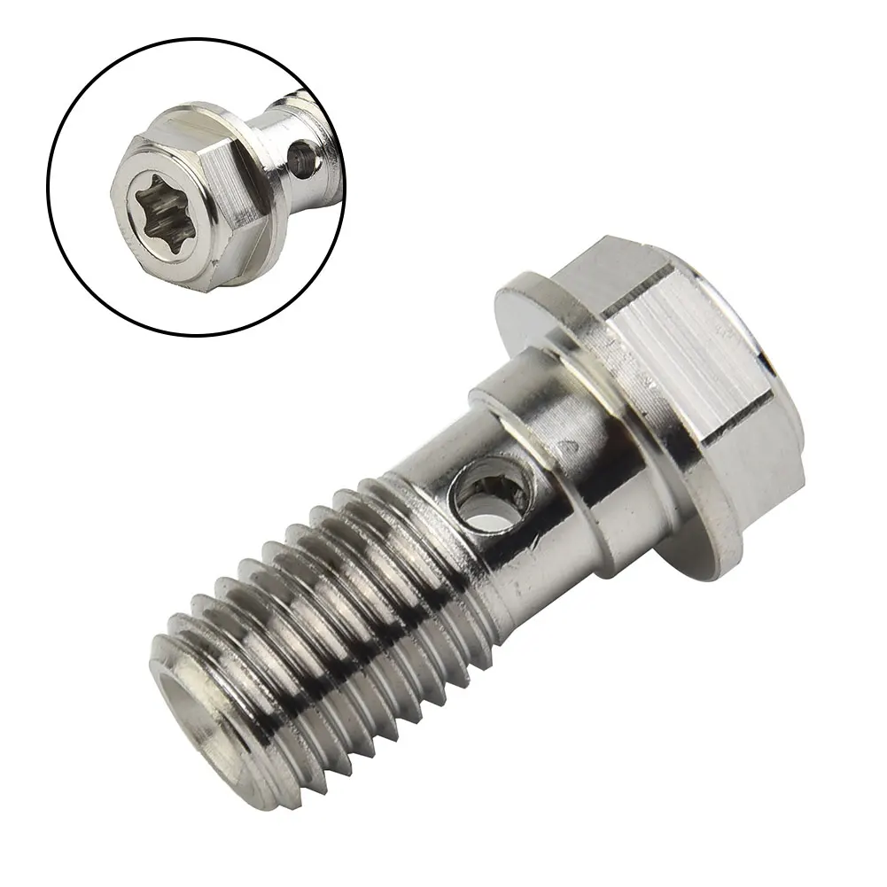 For Honda For YMH Stainless Steel Motorcycle Electric Vehicle Brake Oil Pipe Screw M10x1/1.25 Modified Parts
For Honda For YMH Stainless Steel Motorcycle Electric Vehicle Brake Oil Pipe Screw M10x1/1.25 Modified Parts