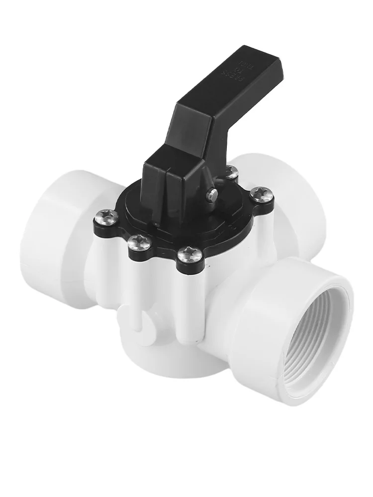 3 Ways Pool Port Diverter Valve 1 1/2 Inch For Yard Garden Pond Spas Hot Tubs Simming Pools Diverter Valve Connection Pool Parts
3 Ways Pool Port Diverter Valve 1 1/2 Inch For Yard Garden Pond Spas Hot Tubs Simming Pools Diverter Valve Connection Pool Parts