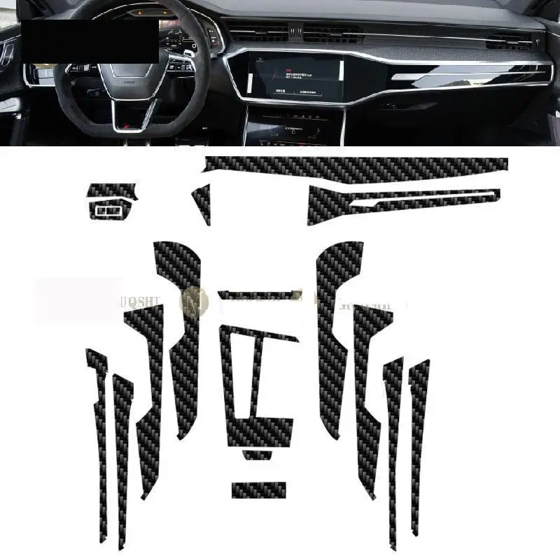 For Audi S7 RS7 2020-2023 Car interior carbon fibre Film 5D PET Center console Anti scratch resist film Accessories refit PPF
For Audi S7 RS7 2020-2023 Car interior carbon fibre Film 5D PET Center console Anti scratch resist film Accessories refit PPF