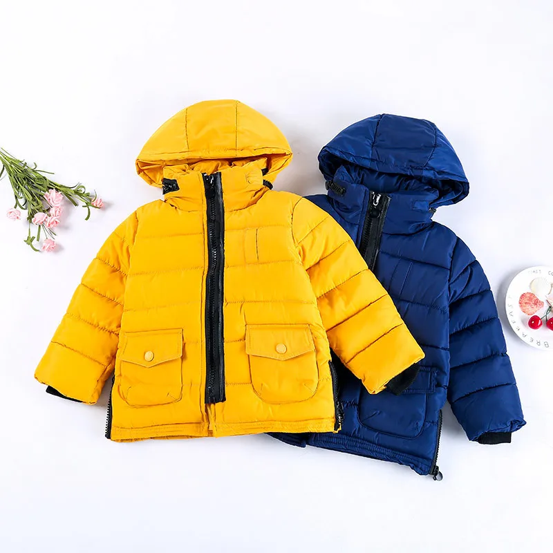Fashion Boys Girls Winter Solid Color Down Cotton Coat Children Waterproof Slim Warm Snowsuit Kids Hooded Pocket Parka Jacket
Fashion Boys Girls Winter Solid Color Down Cotton Coat Children Waterproof Slim Warm Snowsuit Kids Hooded Pocket Parka Jacket