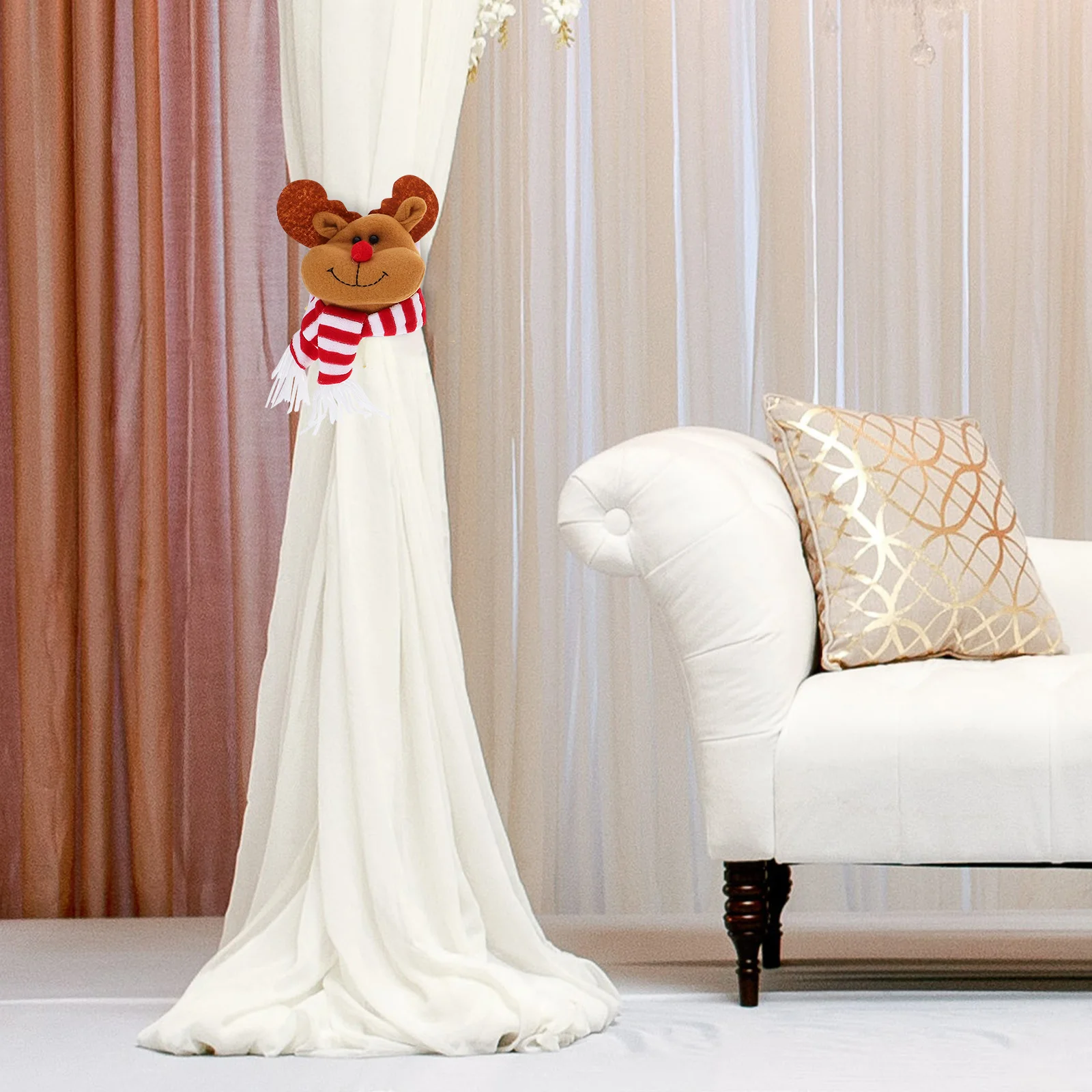 3 Pcs Button Curtains Drapery Holdback Tiebacks Buckle Drapes Fastener Strap Xmas
3 Pcs Button Curtains Drapery Holdback Tiebacks Buckle Drapes Fastener Strap Xmas
