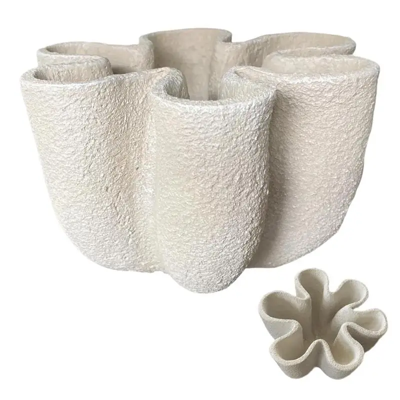 Flower Pots Indoor Decorative Large-Bore Outdoor Planter Pots For Large Plants Resin Garden Pots With Curve Groove Design
Flower Pots Indoor Decorative Large-Bore Outdoor Planter Pots For Large Plants Resin Garden Pots With Curve Groove Design