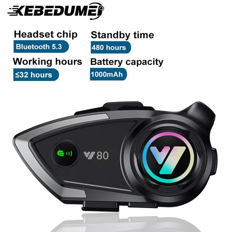 Motorcycle Helmet Headset Stereo Bluetooth 5.3 Headphones Hands Free Call IPX7 Waterproof 1000mAh Noise Reduction Moto Earphone
Motorcycle Helmet Headset Stereo Bluetooth 5.3 Headphones Hands Free Call IPX7 Waterproof 1000mAh Noise Reduction Moto Earphone