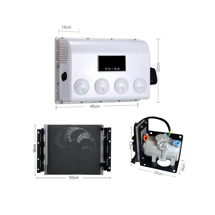 Auto air condition 12V 24V Electric truck air conditioner for car 12v dc air conditioner for tractor 
Auto air condition 12V 24V Electric truck air conditioner for car 12v dc air conditioner for tractor