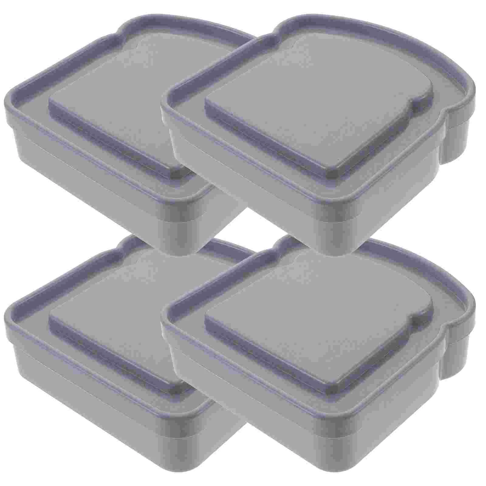 4pcs Lunch Sandwich Holder Camping Picnic Boxes Portable Bread Toast Storage Holders
4pcs Lunch Sandwich Holder Camping Picnic Boxes Portable Bread Toast Storage Holders