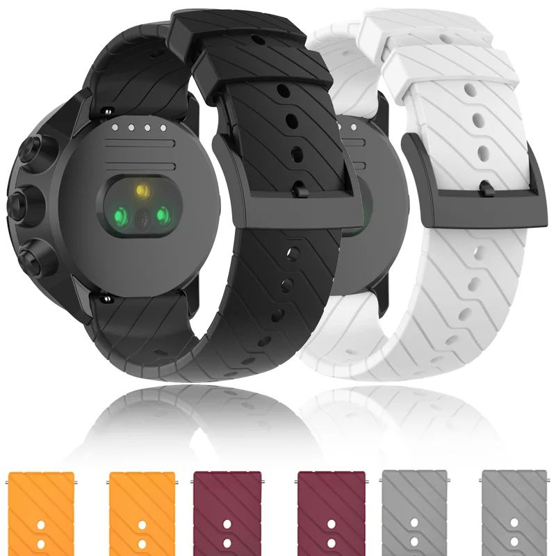 Ремешок силиконовый для SUUNTO9/9 Baro, мягкий сменный спортивный браслет для смарт-часов SUUNTO D5, 22 мм
Ремешок силиконовый для SUUNTO9/9 Baro, мягкий сменный спортивный браслет для смарт-часов SUUNTO D5, 22 мм