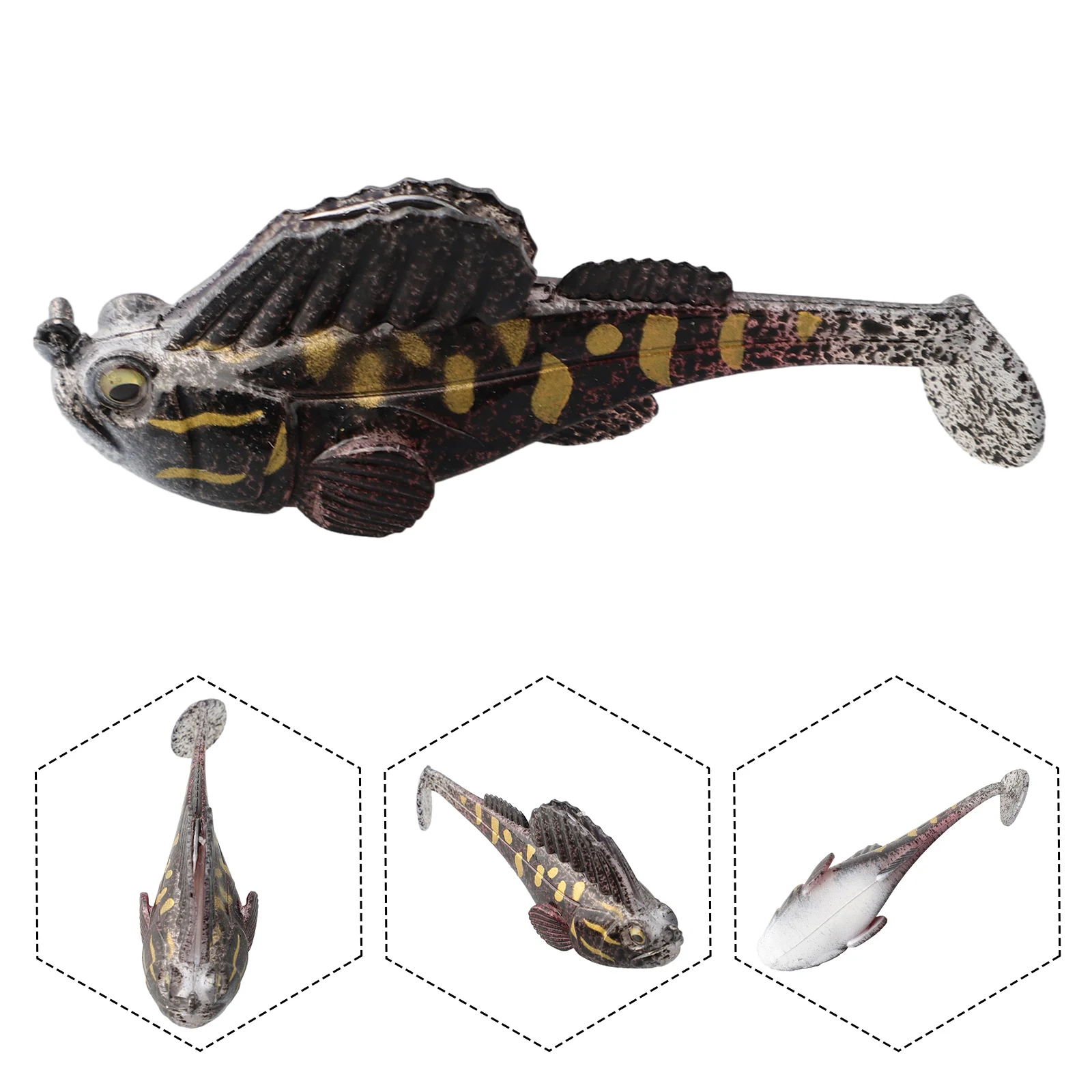 Pvc Metal Fishing Lure Soft Body Paddle Tail Swimbait Fishing Lure Package Includes Poses Pvc Metal Saved Fin Hook
Pvc Metal Fishing Lure Soft Body Paddle Tail Swimbait Fishing Lure Package Includes Poses Pvc Metal Saved Fin Hook