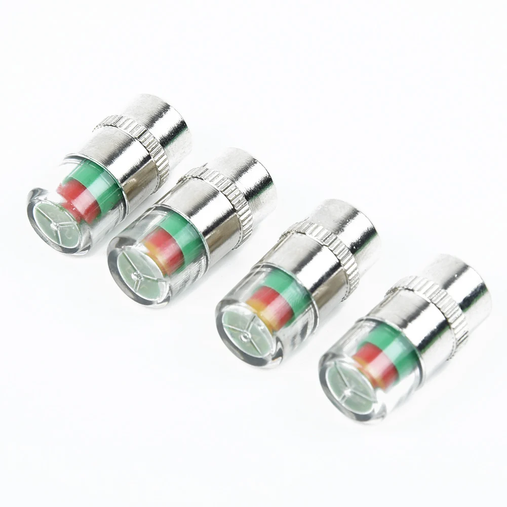 4pcs Set Auto Car Tire Pressure Cap Stainless Steel Universal 38-32-36 PSI Stem Sensor Exterior Accessories Tyre Valve
4pcs Set Auto Car Tire Pressure Cap Stainless Steel Universal 38-32-36 PSI Stem Sensor Exterior Accessories Tyre Valve