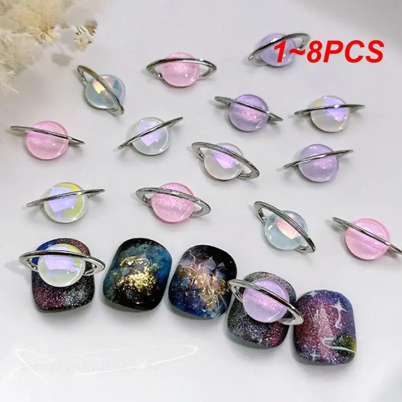 

1~8PCS Nail Art Stickers Star Color Waterproof And Durable Easy To Carry Easy To Match Easy To Operate