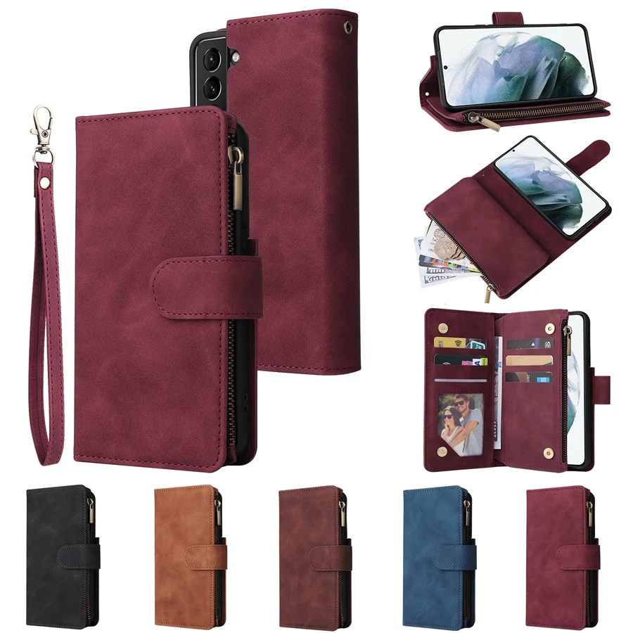 For Samsung Galaxy S22 S22 Plus S22 Ultra Wallet Multi-card Galaxy S22 Plus Ultra Magnetic Zipper Samsung S22 Ultra Leather Case
For Samsung Galaxy S22 S22 Plus S22 Ultra Wallet Multi-card Galaxy S22 Plus Ultra Magnetic Zipper Samsung S22 Ultra Leather Case