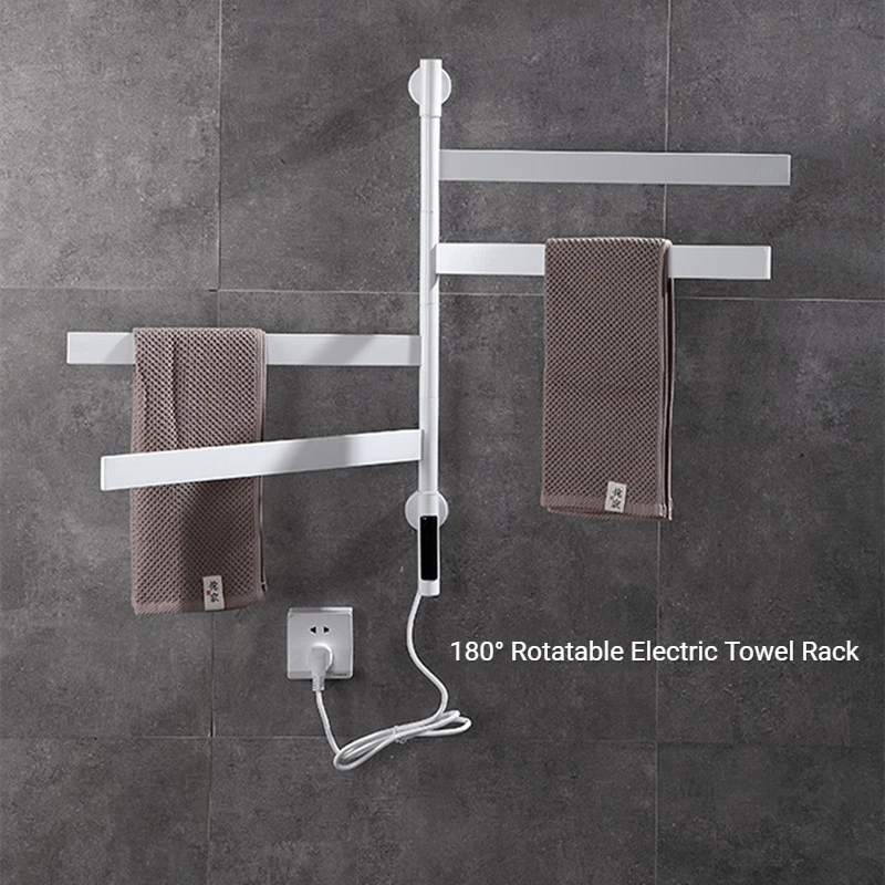 Towel Dryer Intelligent Electric Towel Warmer Heated Towel Shelf Rotatable Digital Display Function Sterilizing Smart Towel Rack
Towel Dryer Intelligent Electric Towel Warmer Heated Towel Shelf Rotatable Digital Display Function Sterilizing Smart Towel Rack