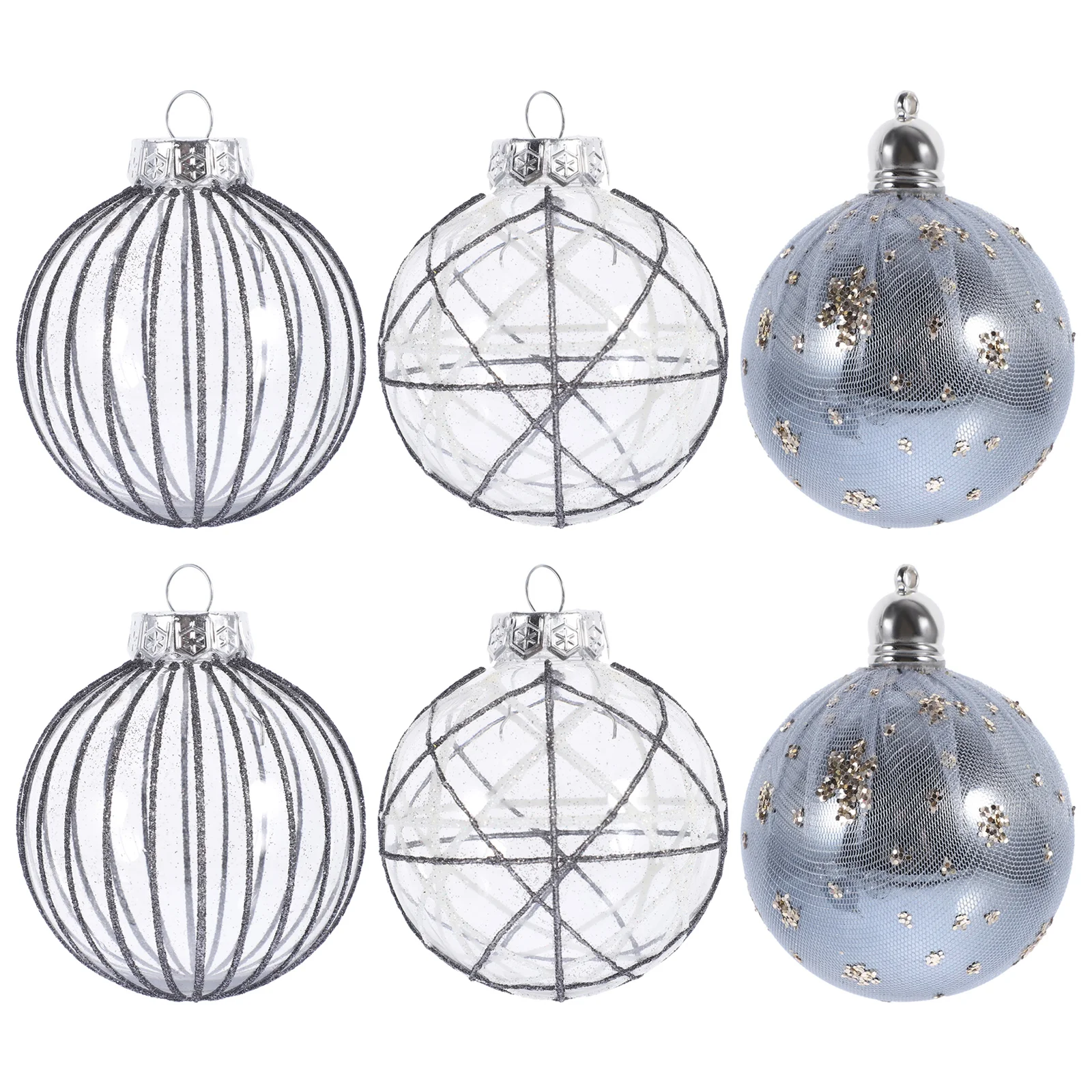 6Pcs Christmas Tree Hanging Balls Decorative Delicate Balls Tree Pendants Xmas Supply
6Pcs Christmas Tree Hanging Balls Decorative Delicate Balls Tree Pendants Xmas Supply