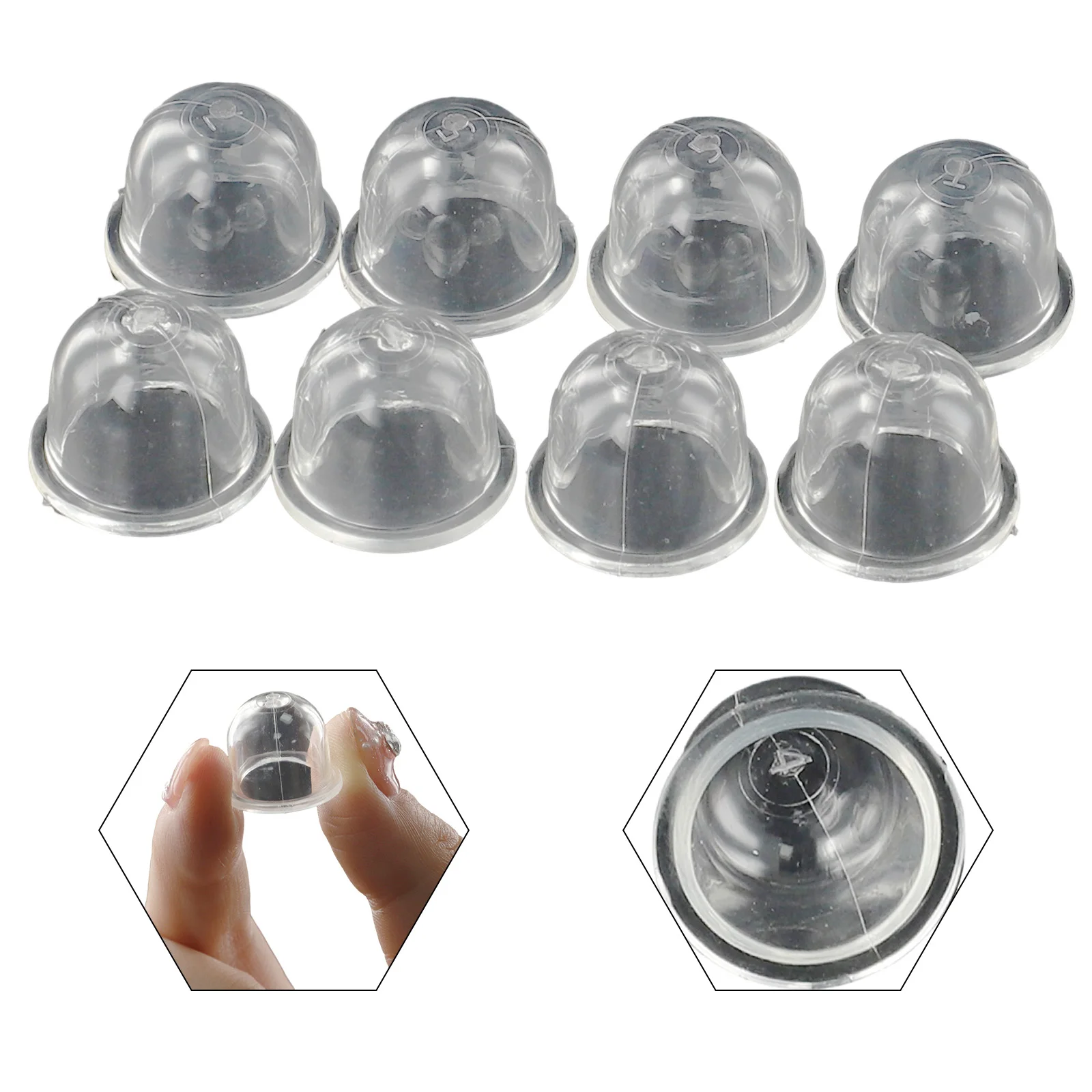 100pc Carburetor Spare Parts Rubber White Transparent Fuel Pump Carburetor Oil Bubble Primer Bulb For Chainsaws Trimmer Dropship
100pc Carburetor Spare Parts Rubber White Transparent Fuel Pump Carburetor Oil Bubble Primer Bulb For Chainsaws Trimmer Dropship