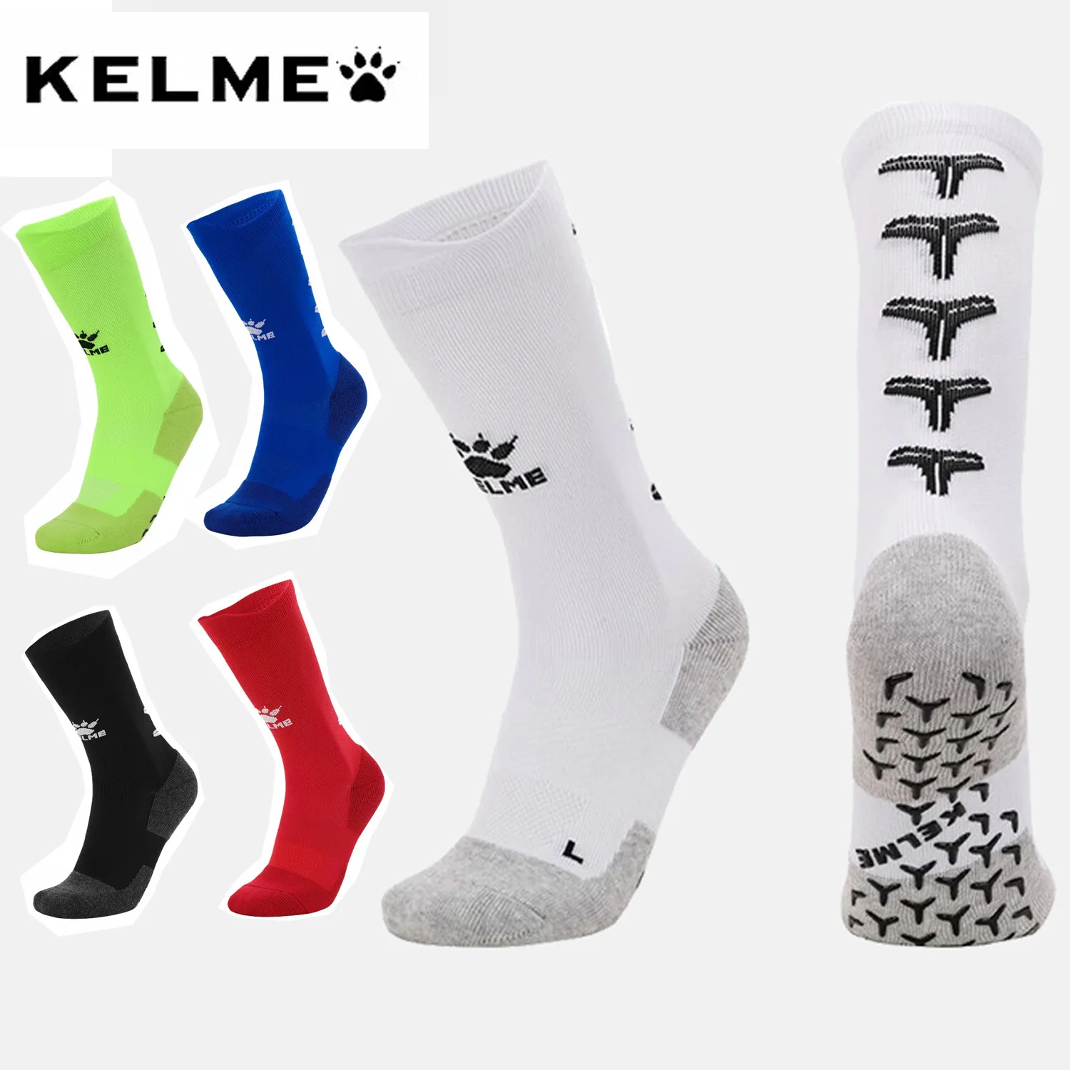 KELME Sports Socks Men's Silicone Anti-skid Football Socks Middle Tube Sweat Absorbing Towel Bottom Basketball Socks Male
KELME Sports Socks Men's Silicone Anti-skid Football Socks Middle Tube Sweat Absorbing Towel Bottom Basketball Socks Male