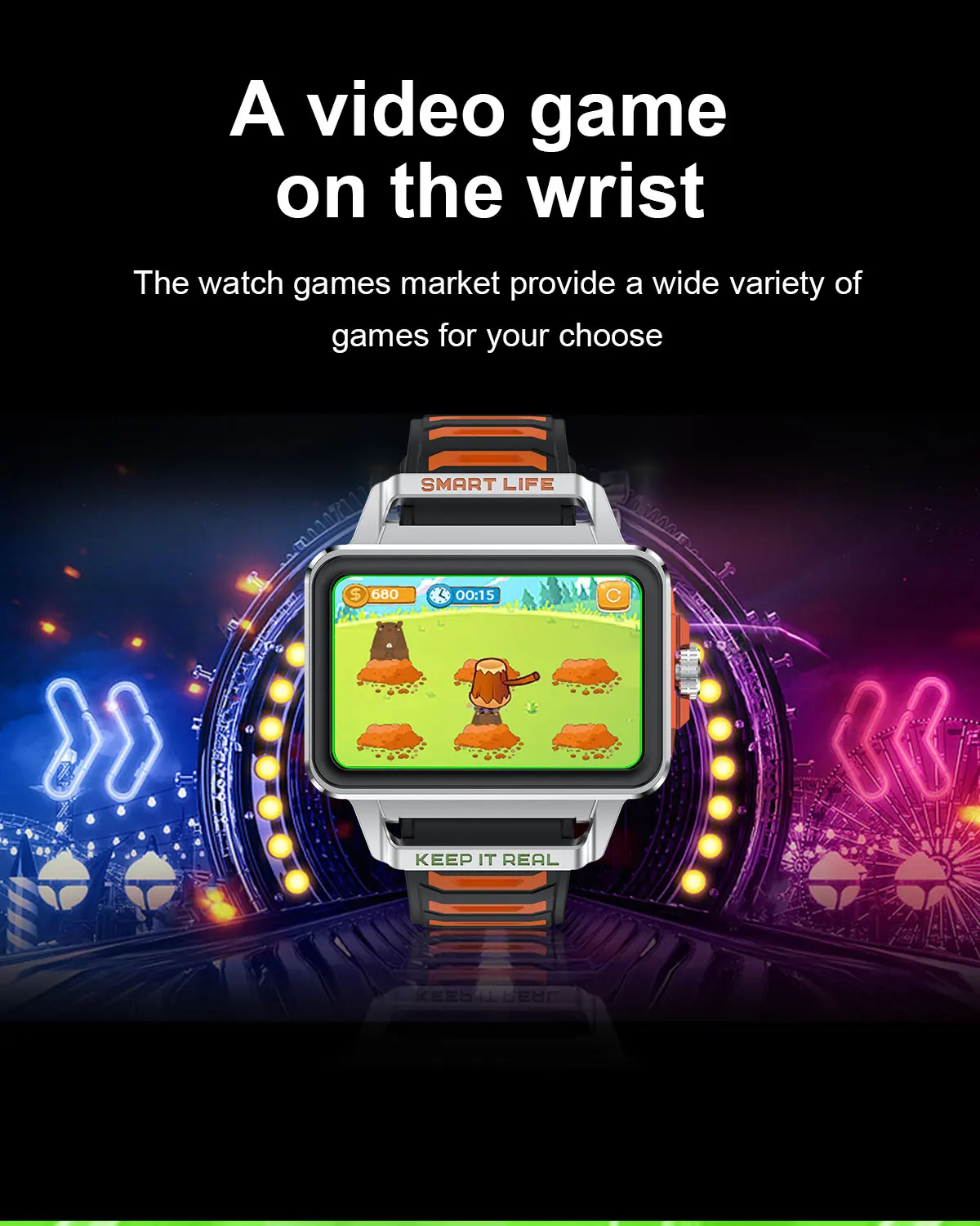 S666 Fashion Smart Watch Men Women Bluetooth Call 1.57