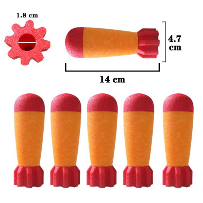 3Pcs Foam Mega-Missile Refill Pack Toy Accessories Compatible for Nerf N-Strike Elite Series Foam Refill Toy Missile
3Pcs Foam Mega-Missile Refill Pack Toy Accessories Compatible for Nerf N-Strike Elite Series Foam Refill Toy Missile