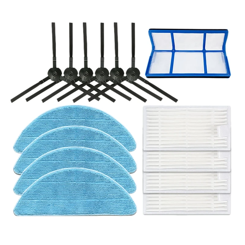 Replacement Parts Kit For Ilife V3S V5S V5 V3L Filter Side Brush Mop Cloth Robot Vacuum Cleaner Accessories Remove Dust
Replacement Parts Kit For Ilife V3S V5S V5 V3L Filter Side Brush Mop Cloth Robot Vacuum Cleaner Accessories Remove Dust