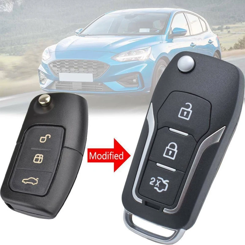 Чехол для ключа с дистанционным управлением для Ford Focus Fiesta Mondeo S-Max C-Max
Чехол для ключа с дистанционным управлением для Ford Focus Fiesta Mondeo S-Max C-Max
