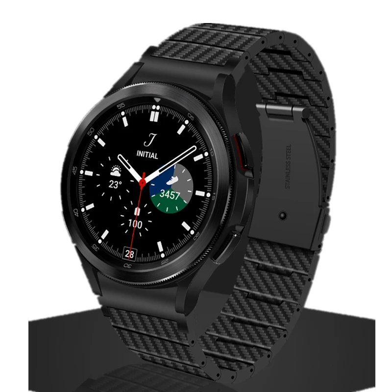 Ремешок из углеродного волокна для Galaxy Watch 5 4 44 мм 40 мм 5pro 45 мм, браслет без зазора для Samsung Galaxy Watch 4 Classic 42 мм 46 мм
Ремешок из углеродного волокна для Galaxy Watch 5 4 44 мм 40 мм 5pro 45 мм, браслет без зазора для Samsung Galaxy Watch 4 Classic 42 мм 46 мм