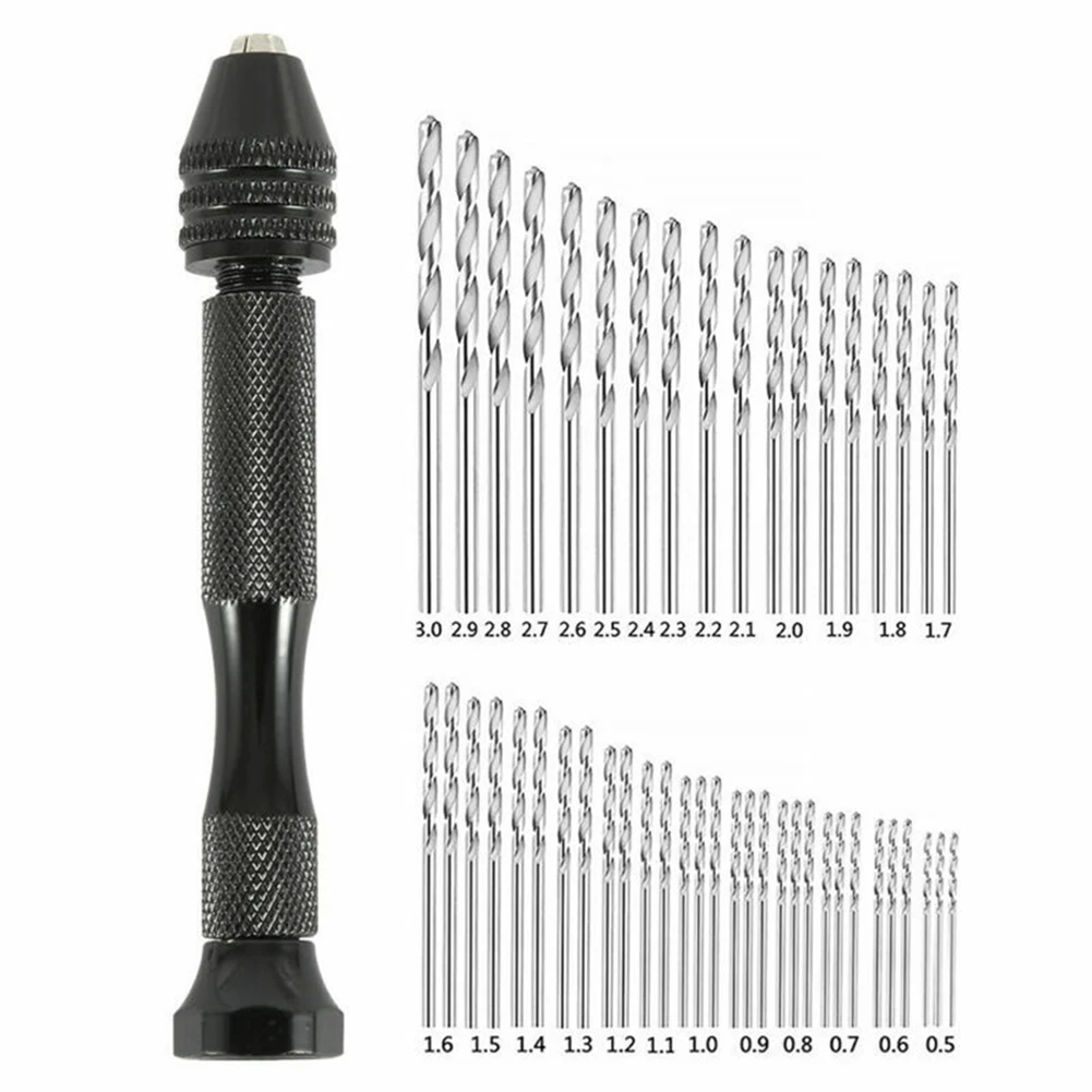 Push Drill Bit Spiral Vise 49PCS/Set Chuck Drill HSS Hand Micro Mini Pin Accessories Brand new Practical Premium
Push Drill Bit Spiral Vise 49PCS/Set Chuck Drill HSS Hand Micro Mini Pin Accessories Brand new Practical Premium