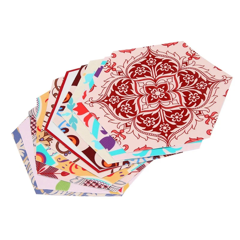 30X Non-Slip Vinyl Floor Sticker For Home Decor, Hexagon Pvc Wall Tile Decal, Peel And Stick Self-Adhesive 
30X Non-Slip Vinyl Floor Sticker For Home Decor, Hexagon Pvc Wall Tile Decal, Peel And Stick Self-Adhesive