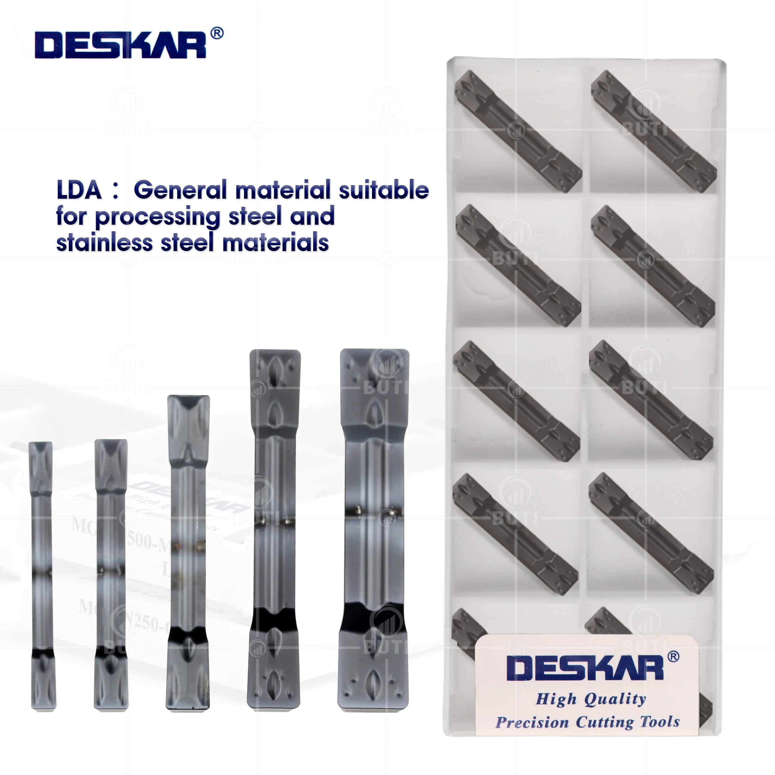 DESKAR 100% Original MGMN150-G 200-G 250-G 300-M 400-M 500-M LDA Grooving Turning Tools CNC Lathe Cutter Cutting Carbide Inserts
DESKAR 100% Original MGMN150-G 200-G 250-G 300-M 400-M 500-M LDA Grooving Turning Tools CNC Lathe Cutter Cutting Carbide Inserts