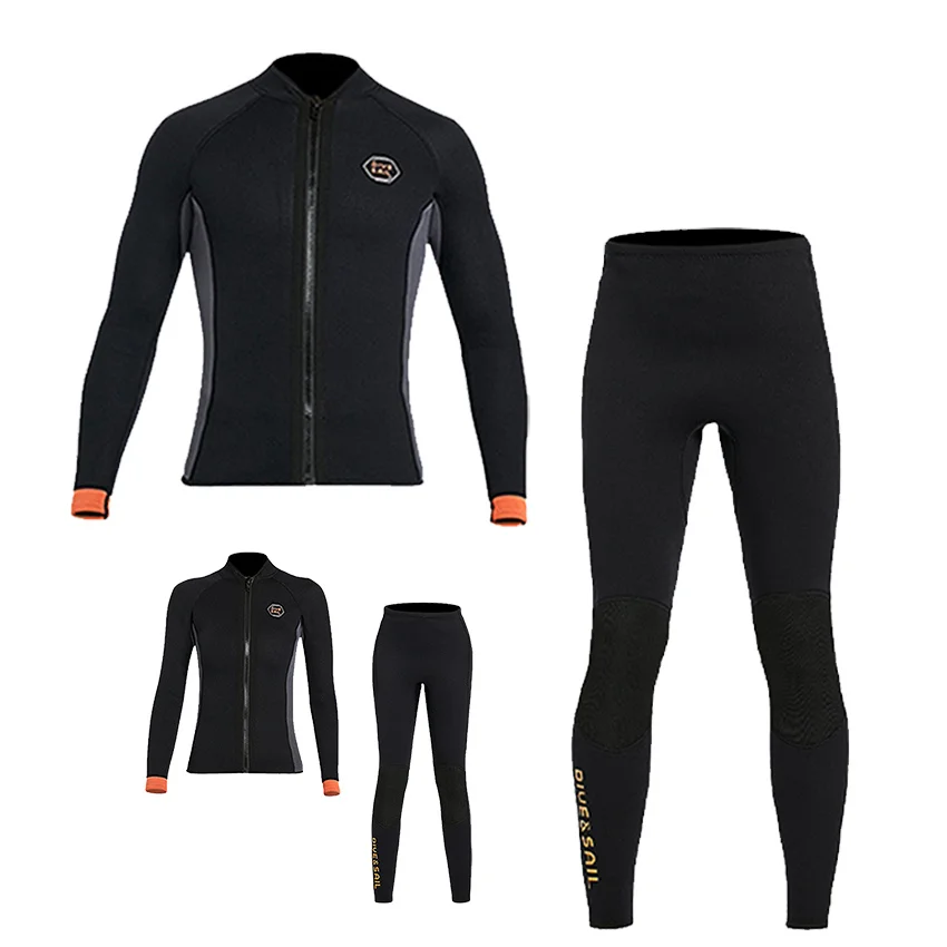 3mm Diving Suit Dive Suit For Men and Women Neoprene Jacket Professional Diving Kitesurfing Clothes Pants Suit Front Zip New
3mm Diving Suit Dive Suit For Men and Women Neoprene Jacket Professional Diving Kitesurfing Clothes Pants Suit Front Zip New