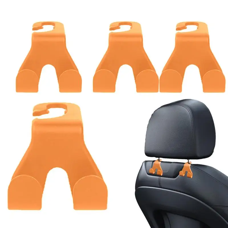 Bag Holder For Car 4pcs Double Hook Hanger Car Organization And Storage Hook for Bags Seat Headrest Hook Holder for cars
Bag Holder For Car 4pcs Double Hook Hanger Car Organization And Storage Hook for Bags Seat Headrest Hook Holder for cars