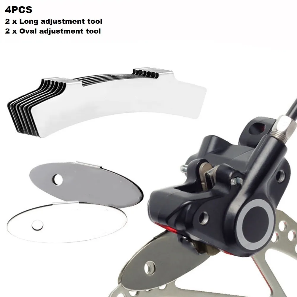 4pcs 2 Types Bicycle Brake Pads Rotor Long&Oval Alignment Adjusting Tools Disc Brake Pads Tool Cycling Installation Assistant
4pcs 2 Types Bicycle Brake Pads Rotor Long&Oval Alignment Adjusting Tools Disc Brake Pads Tool Cycling Installation Assistant