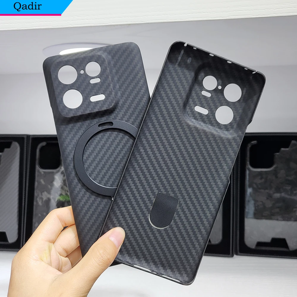 QADIR Carbon fiber case For Xiaomi 13pro Magnetic bracket case Aramid fiber business Ultra-thin anti-drop Mi13pro Mag cover
QADIR Carbon fiber case For Xiaomi 13pro Magnetic bracket case Aramid fiber business Ultra-thin anti-drop Mi13pro Mag cover