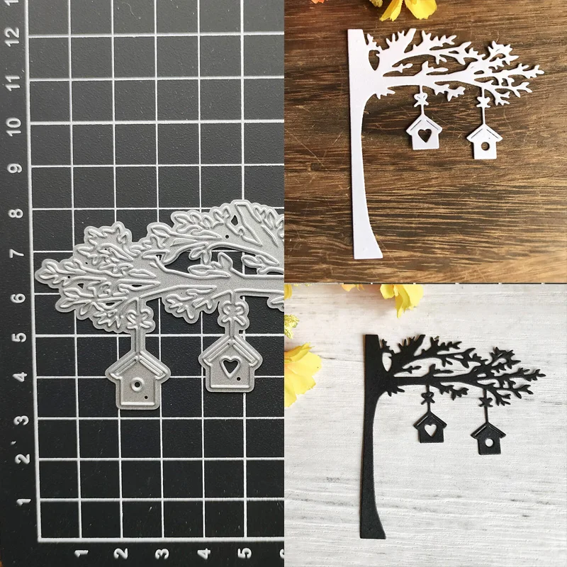 New Metal Cutting Dies House Tree Scrapbook Embossing Craft Die Cut Album Paper Card Making Tool Blade Punch Stencils
New Metal Cutting Dies House Tree Scrapbook Embossing Craft Die Cut Album Paper Card Making Tool Blade Punch Stencils