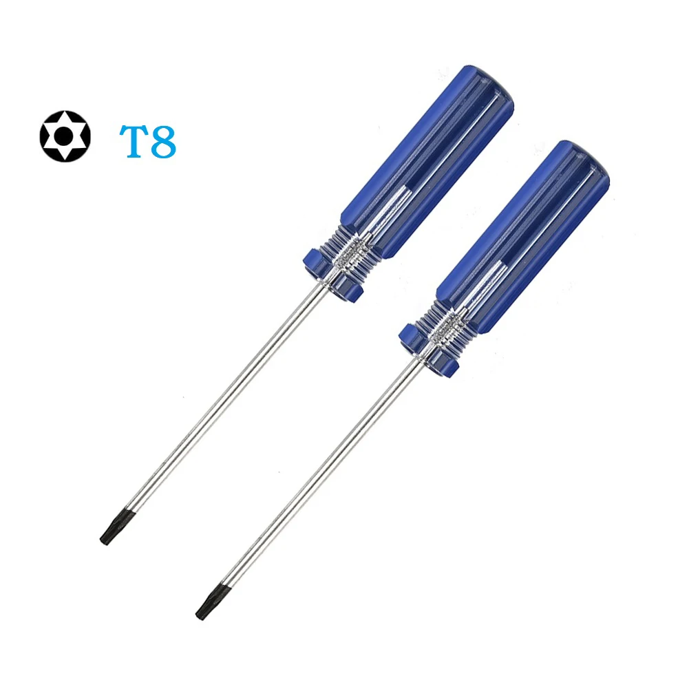 2Pcs Torx T6 T8 T9 T10 Precision Magnetic Screwdriver Repair Tool For Xbox 360 Wireless Controller Chromium Vanadium Alloy Steel
2Pcs Torx T6 T8 T9 T10 Precision Magnetic Screwdriver Repair Tool For Xbox 360 Wireless Controller Chromium Vanadium Alloy Steel